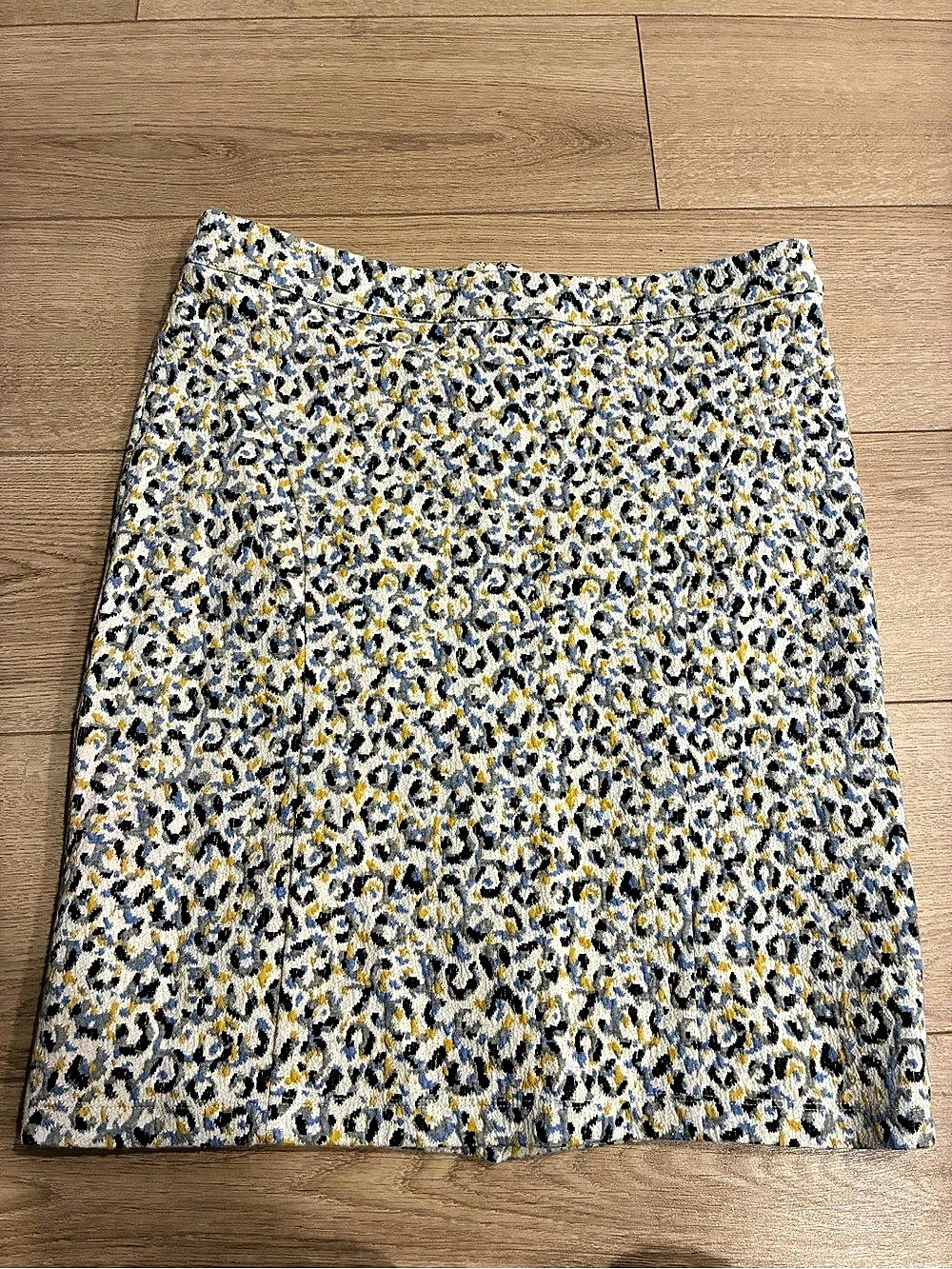 Maeve x Anthropologie Women’s Leopard Jacquard Knit Pencil Skirt Size XLP